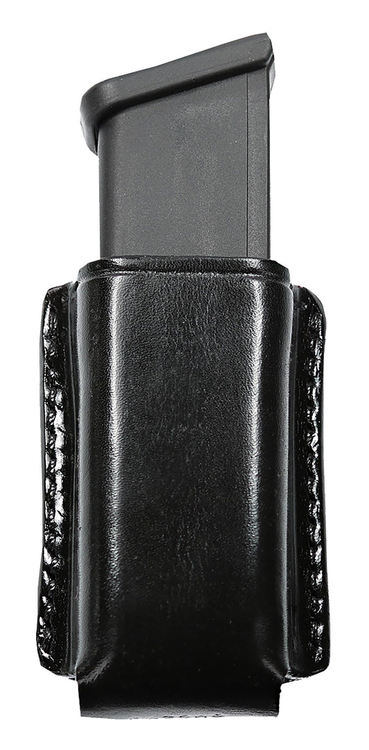 Galco QMC40B QMC Mag Carrier Black Leather Belt Slide Belts 1.75" Wide Compatible W/ FN Five-SeveN Ambidextrous Hand