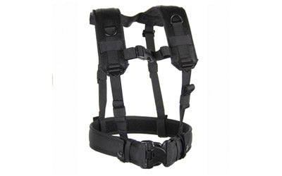 BH LOADBEARING SUSPENDERS/HRNS BLK