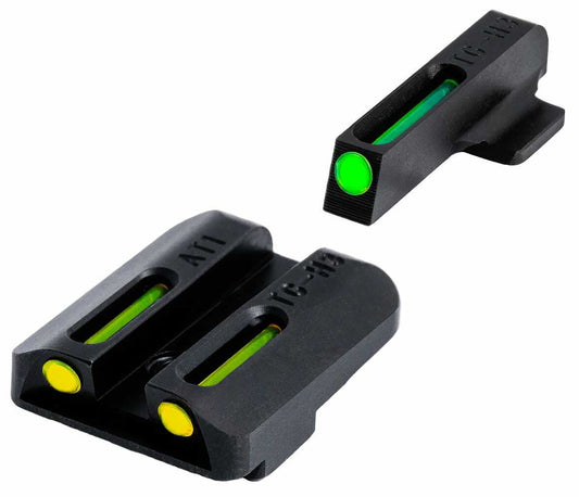 TruGlo TGTG131RT1 TFO Black | Green Tritium & Fiber Optic Front Sight