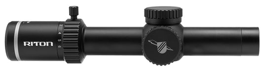 Riton Optics 5T16ASGIT 5 Tactix Thunder Ranch Black Hardcoat Anodized 1-6x 24mm 30mm Tube Illuminated Green Thunder Ranch Reticle Features Throw Lever