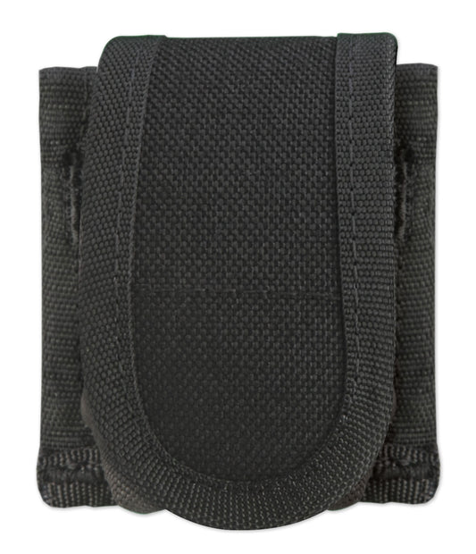 Uncle Mikes 88271 Universal SpeedLoader Mag Pouch Single Black Kodra Nylon Hook & Loop Belts 2.25" Wide