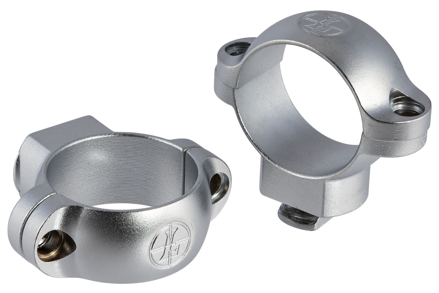 Leupold 49902 STD Scope Rings, 1-In Medium Silver