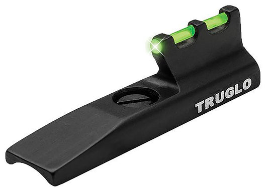 TruGlo TGTG975G Rimfire Rifle Front Sight Black Green Fiber Optic For Most Marlin Rimfire Rifles