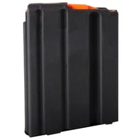 DuraMag 5X23041188CPD SS Replacement Magazine Black With Orange Follower Detachable 5rd 223 Rem, 300 Blackout, 5.56x45mm NATO For AR-15