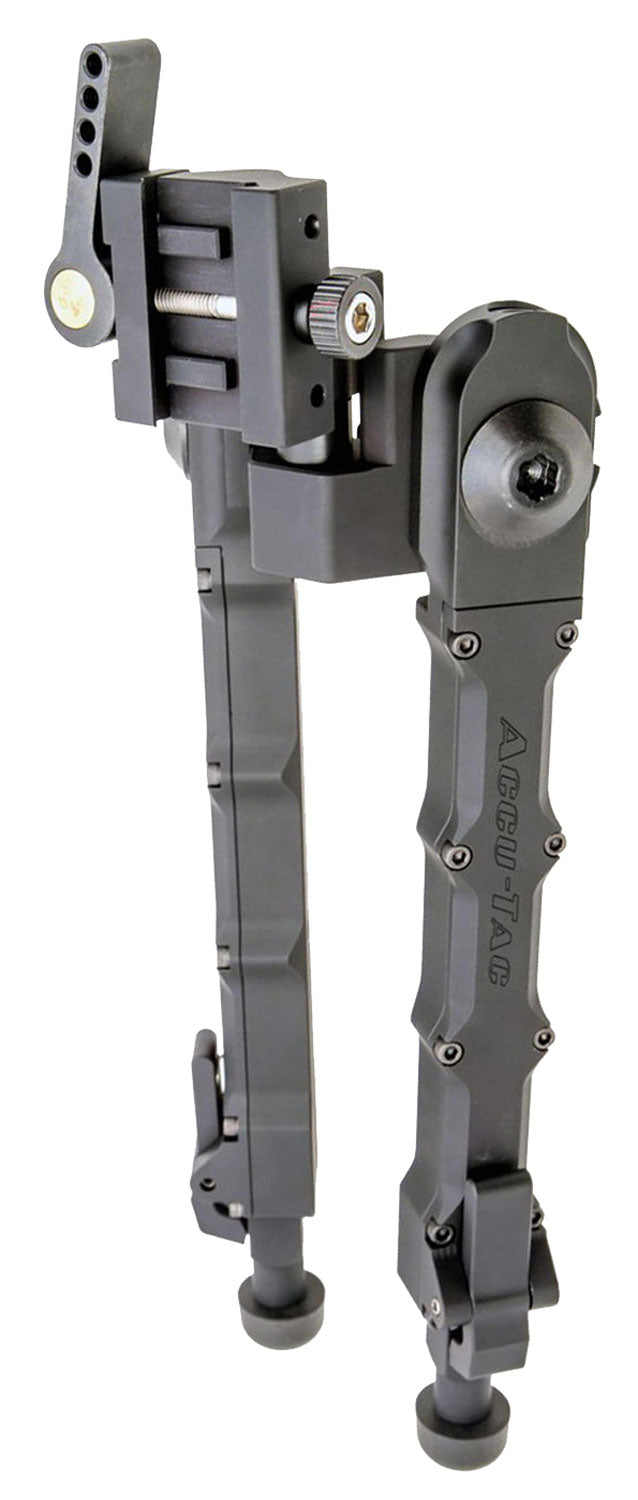 Accu-Tac SRBG200 SR-5 G2 Bipod 6.25"-10.75" Adjustment Black Hardcoat Anodized 6061-T6 Aluminum