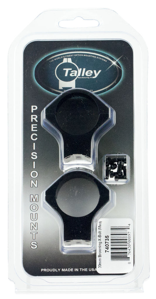 TALLEY LW RINGS BRN X-BOLT 30MM MED