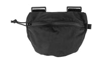 GGG GHP PC LOW ZIPPER POUCH BLACK