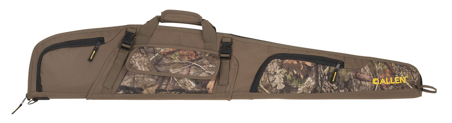 Allen 91748 Gear-Fit Bonanza 48" Rifle Case Mossy Oak Break-Up Country With Two Accessory Pockets & Lockable Zippers For Scoped Rifle