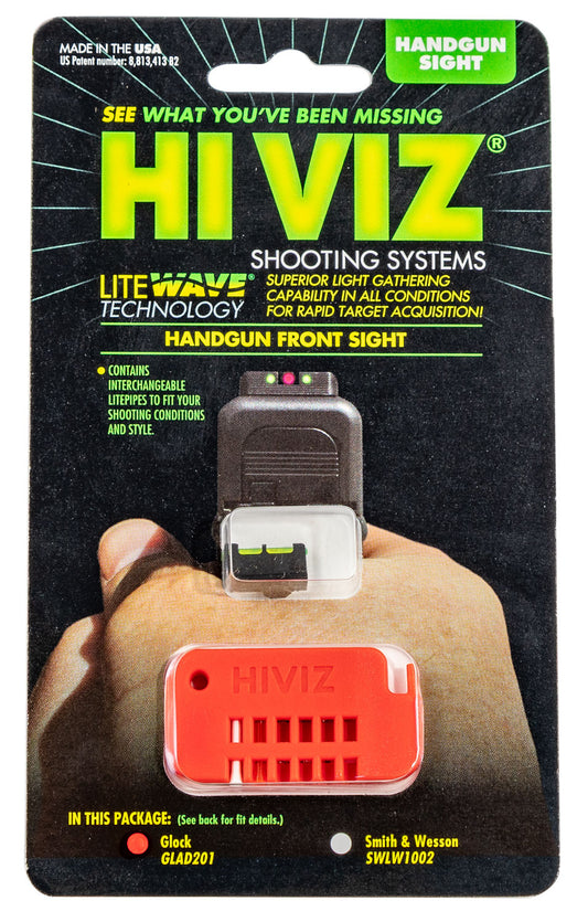 HIVIZ TARGET INTER FRNT FOR GLOCK