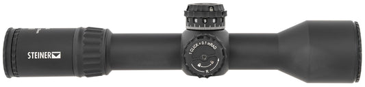 Steiner 5116 T6Xi Black 2.5-15x 50mm 34mm Tube Illuminated SCR Mil Reticle First Focal Plane Features Throw Lever