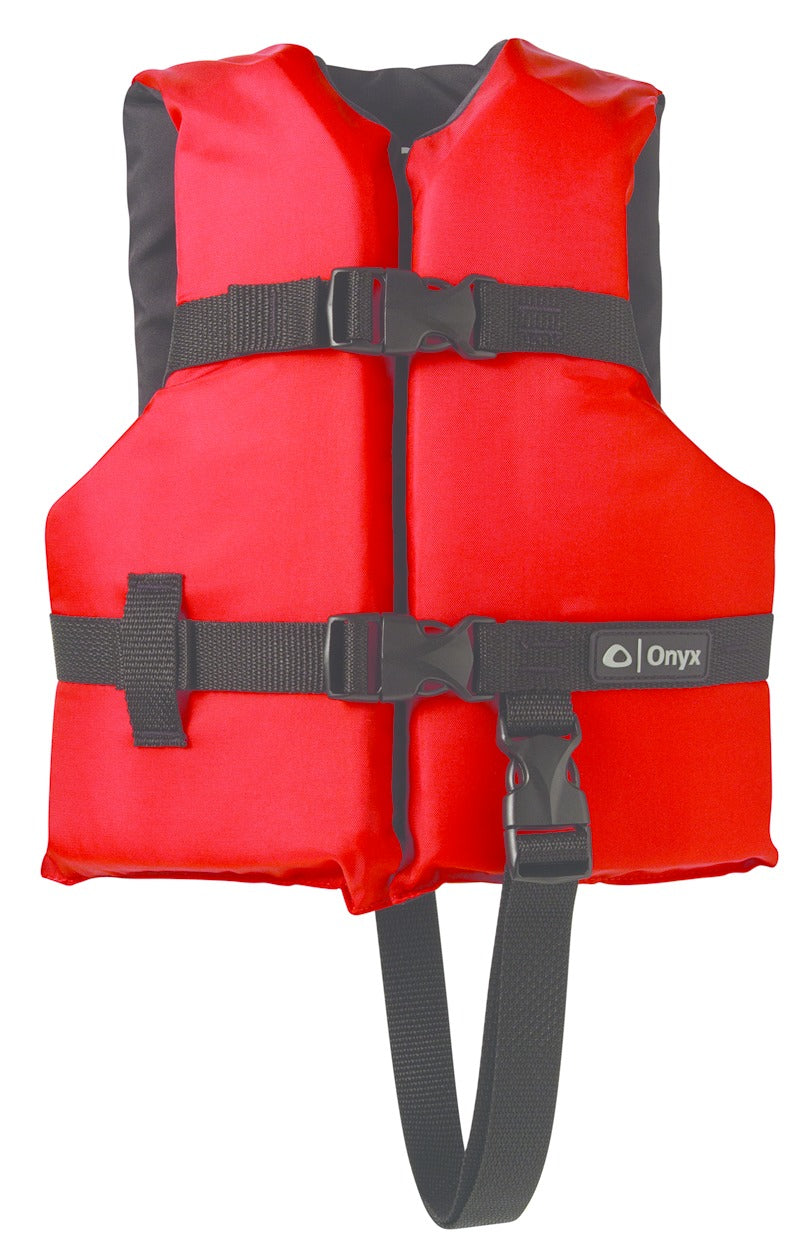 Onyx 103000-100-001-12 General Purpose Life Vest Child PFD, Red