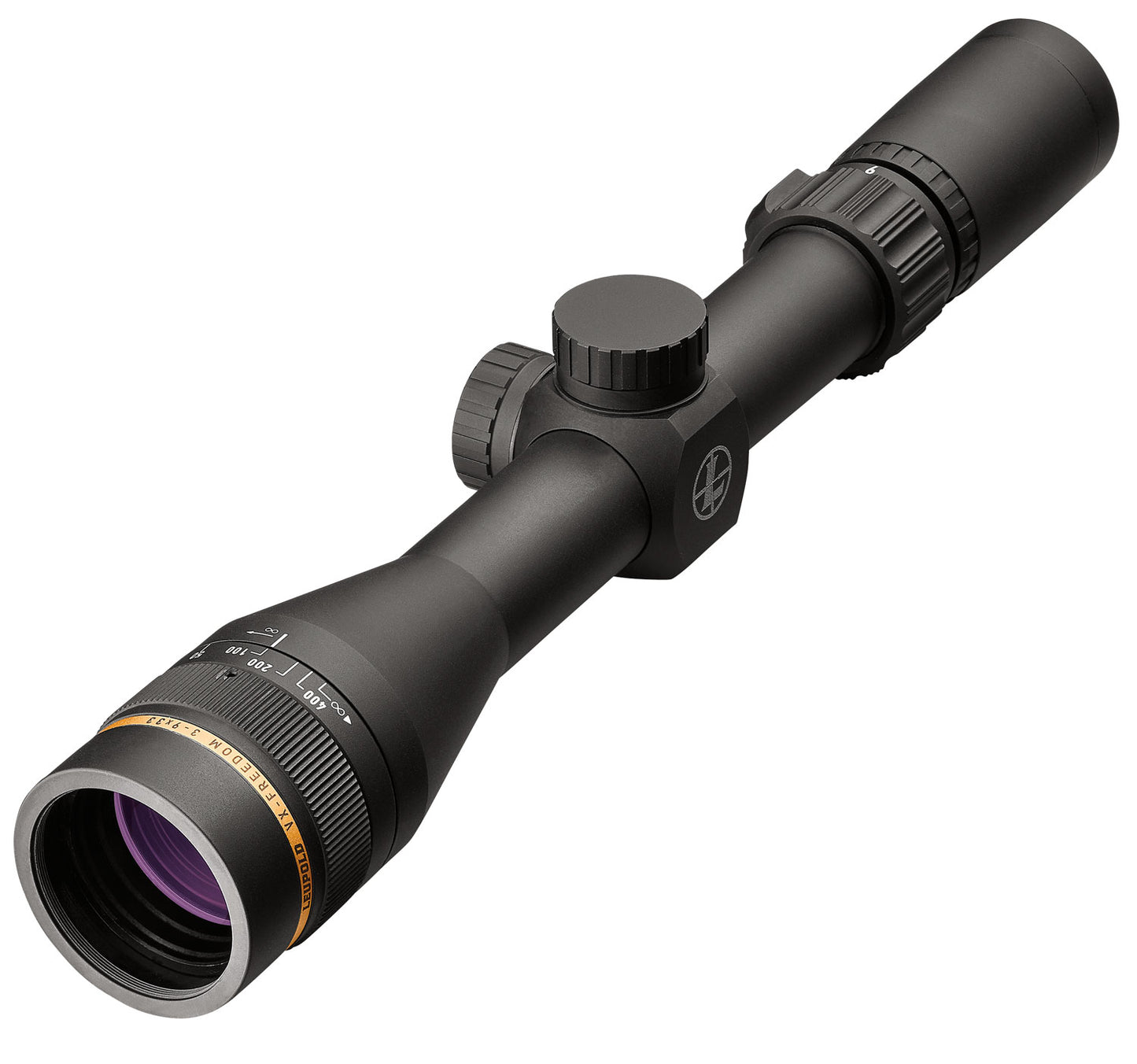 Leupold 175075 VX-Freedom Matte Black 3-9x 33mm 1" Tube Fine Duplex Reticle