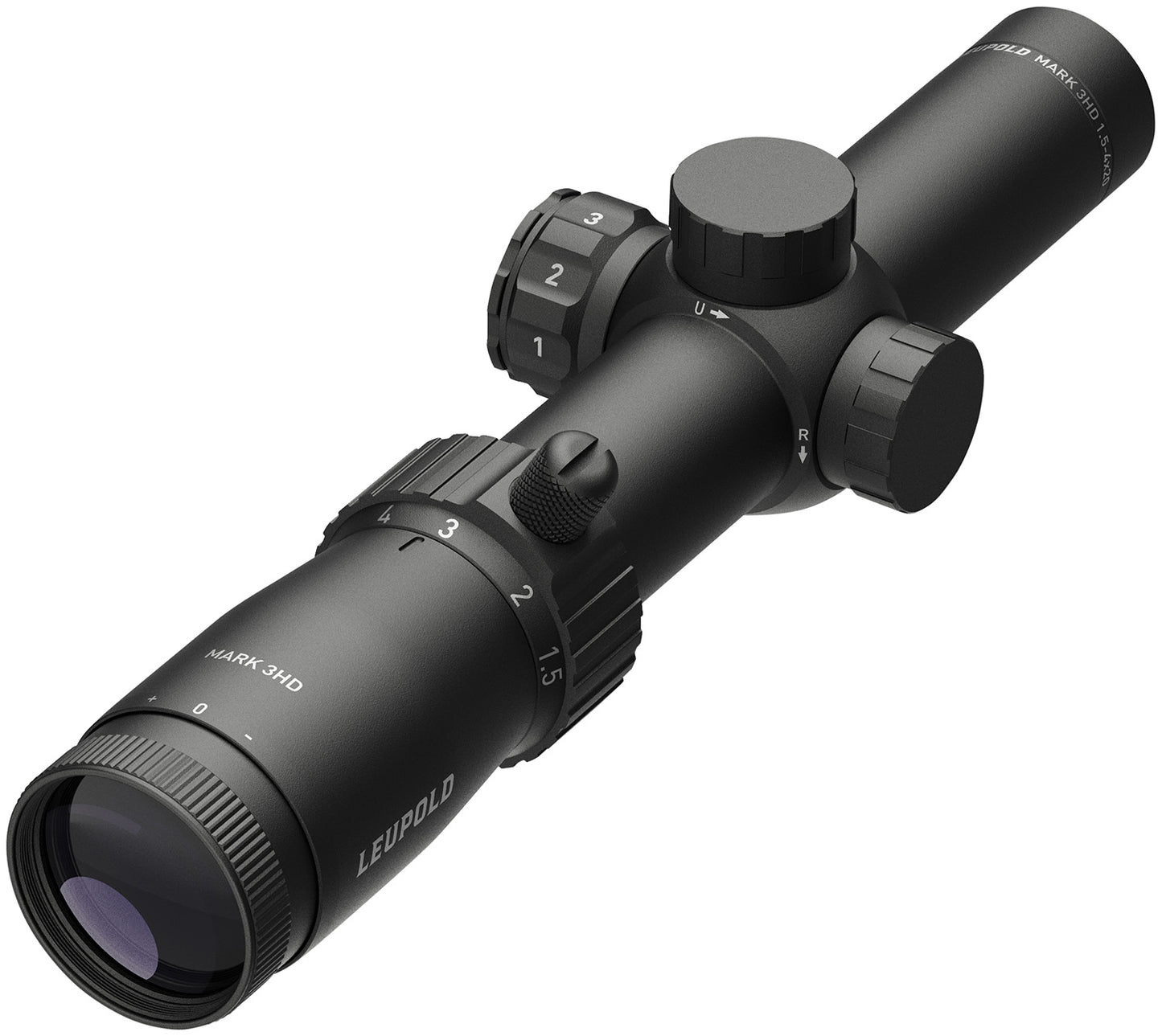 Leupold 180664 Mark 3HD Matte Black 1.5-4x20mm 30mm Tube Illuminated FireDot TMR Reticle