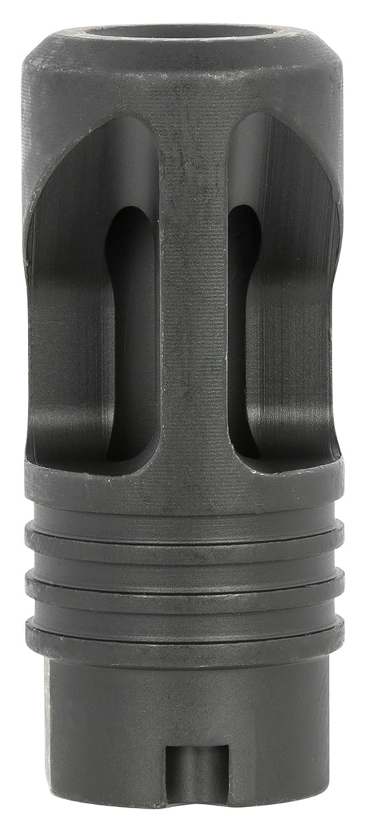 LBE Unlimited AK47-DP Dual Port Flash Hider Black With 14x1 LH Threads AK-Platform