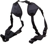 Bulldog WSHD3 Deluxe Shoulder Harness Black Nylon Harness Fits S&W M&P Compact/Taurus Millennium/2.50-3.75" Barrel Ambidextrous