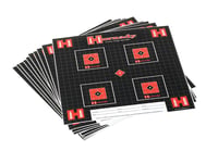 Hornady 9963 Lock-N-Load Target Grid Hanging Paper Black Red White 10 Pack