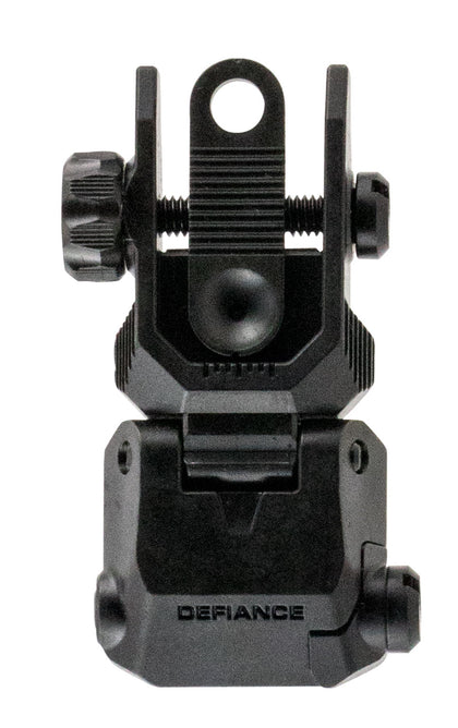 Kriss USA DAPRSBL00 Polymer Low Profile Rear Flip Sight Black AR-15 Low Profile