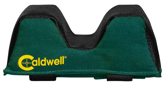 Caldwell 263234 Universal Front Rest Bag Filled Green W/Black Accents 600D Polyester W/Leather Padding