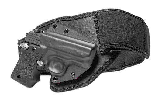 Tactica TTBB0122RHS Belly Band Ruger LCP Elastic Black Small RH