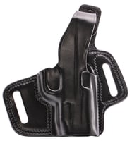 Galco FL662B Fletch OWB Black Leather Belt Slide Fits Springfield XDS Fits Taurus G2s Right Hand