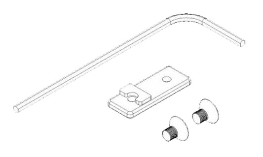 Kel-Tec S2K205SW59 Mag Catch Kit Mag Catch Kit Made Of Steel With Black Finish For S&W 59 Sub 2000 Gen2 Magazines