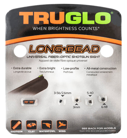 TRUGLO TG947UG Long-Bead Universal Metal Bead Replacement, Green