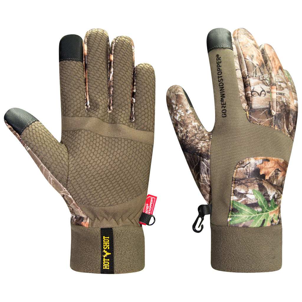 Hot Shot G0E-281C-M Men's Realtree Edge "Kodiak" Touch Glove W/ GORE