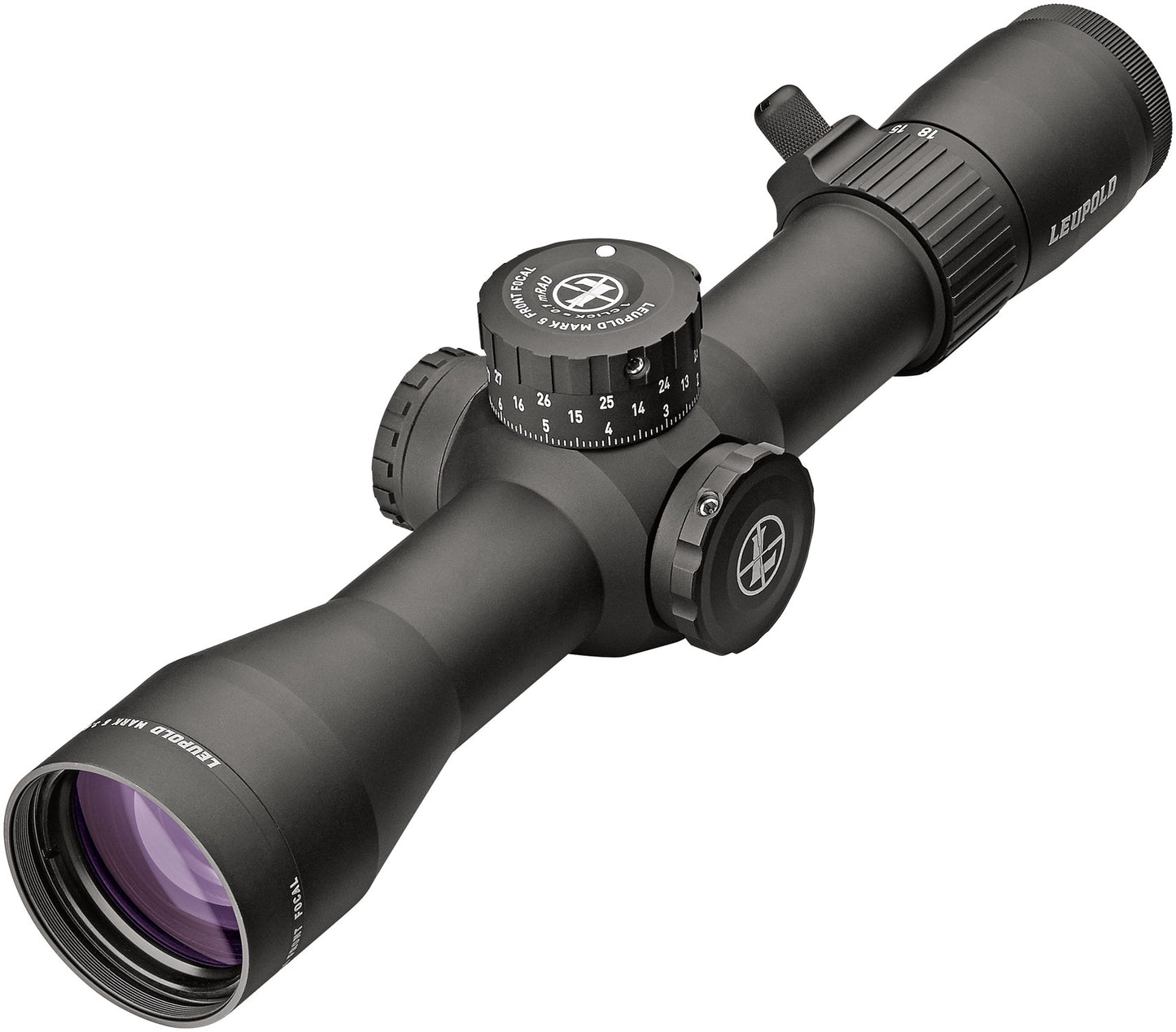 Leupold 173296 Mark 5HD Rifle Scope 3.6-18x44mm (35mm) M5C3 Matte Front