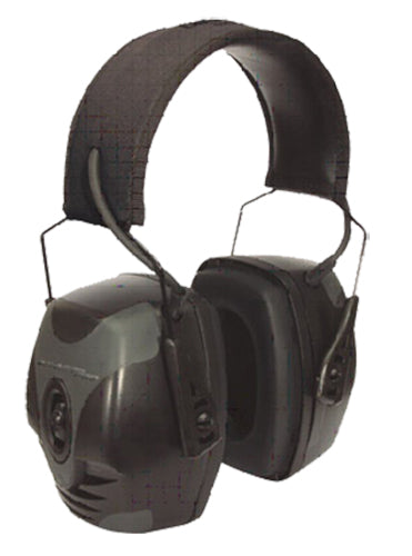 Howard Leight R01902 Impact Pro Electronic Muff 30 DB Over The Head Black/Gray Adult 1 Pair