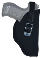 GrovTec US Inc GTHL14712R Hip OWB Size 12 Black Nylon Compatible W/Glock 26/27 Belt Loop Mount Right Hand