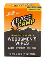 Dead Down Wind 1358 Woodsmans Wipes- 10 Pack