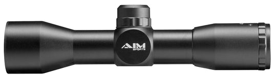 Aim Sports JTM432B Tactical Compact Black Anodized 4x 32mm 1" Tube Mil-Dot Reticle