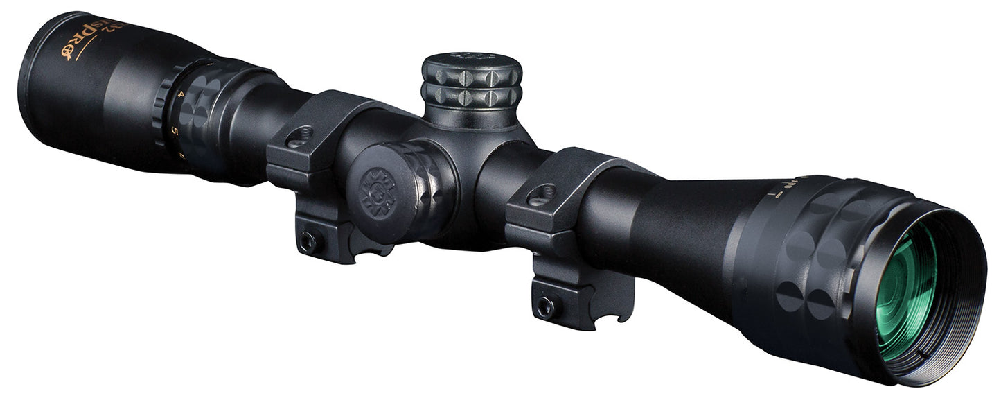 Konus 7267 KonusPro Matte Black 3-9x32mm AO 1" Tube Engraved 30/30 Duplex Reticle Includes Mounting Rings