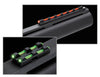 Truglo TG94 Gobble-Dot Universal Shotgun Green/Red Fiber Optic Green Fiber Optic Black