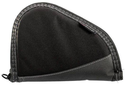 Allen 4448 Deluxe Handgun Case Black W/Gray Trim, Foam Padding, Non-Absorbent Lining & Lockable Zipper 8" L