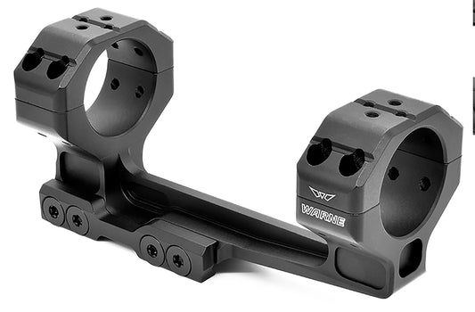 Warne 782520MOA Precision Cantilever Mount Scope Mount/Ring Combo Black Anodized 34mm 20 MOA