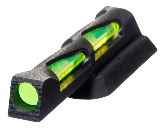 HiViz CZLW01 CZ 75, 83, 85, 97 & P-01 LiteWave Front Sight Black | Green Interchangeable Fiber Optic