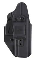 Walther Arms 5130223 PDP OWB Black Kydex Compatible W/ Walther PDP Fits 4.50" Barrel Paddle Mount