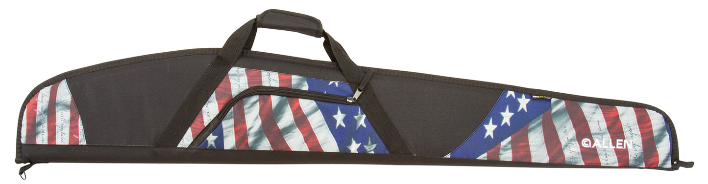 Allen 69052 Centennial Shotgun Case 52" Victory Stars & Stripes Endura W/Black Trim, Soft Interior Lining, Foam Padding, Storage Pocket & Padded Handle