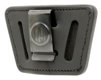 1791 Gunleather UIWSBLA UIW IWB/OWB Black Leather Belt Clip Fits Most Small-Mid Frame Autos Ambidextrous