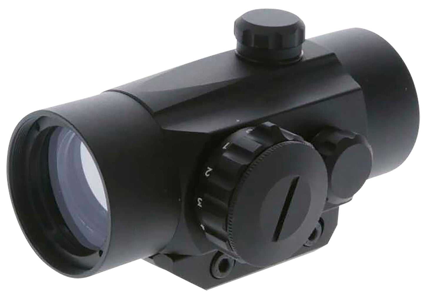 TruGlo TG8030P Traditional Anodized Matte Black 1x30mm 5 MOA Red Dot Reticle