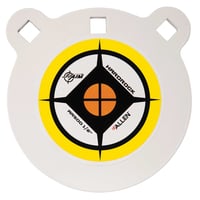 EZ-Aim 15597 Hardrock 6" AR500 Steel Gong Shooting Target .50" Thickness White / Yellow / Black