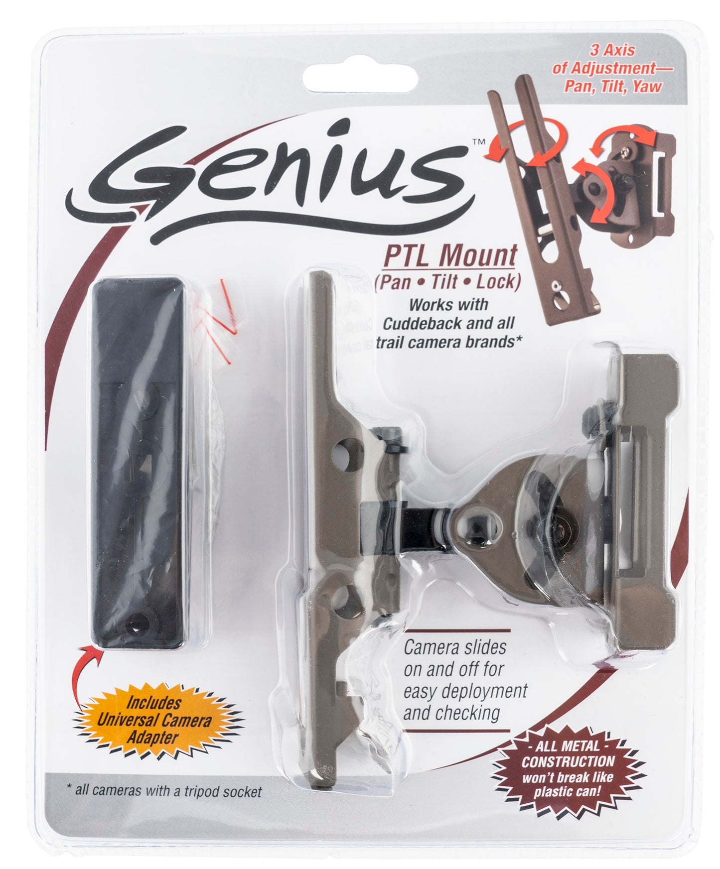 Cuddeback 3488 Genius PTL Camera Mount