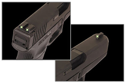 TRUGLO TG231G2 Tritium Night Handgun Sights Glock High Set