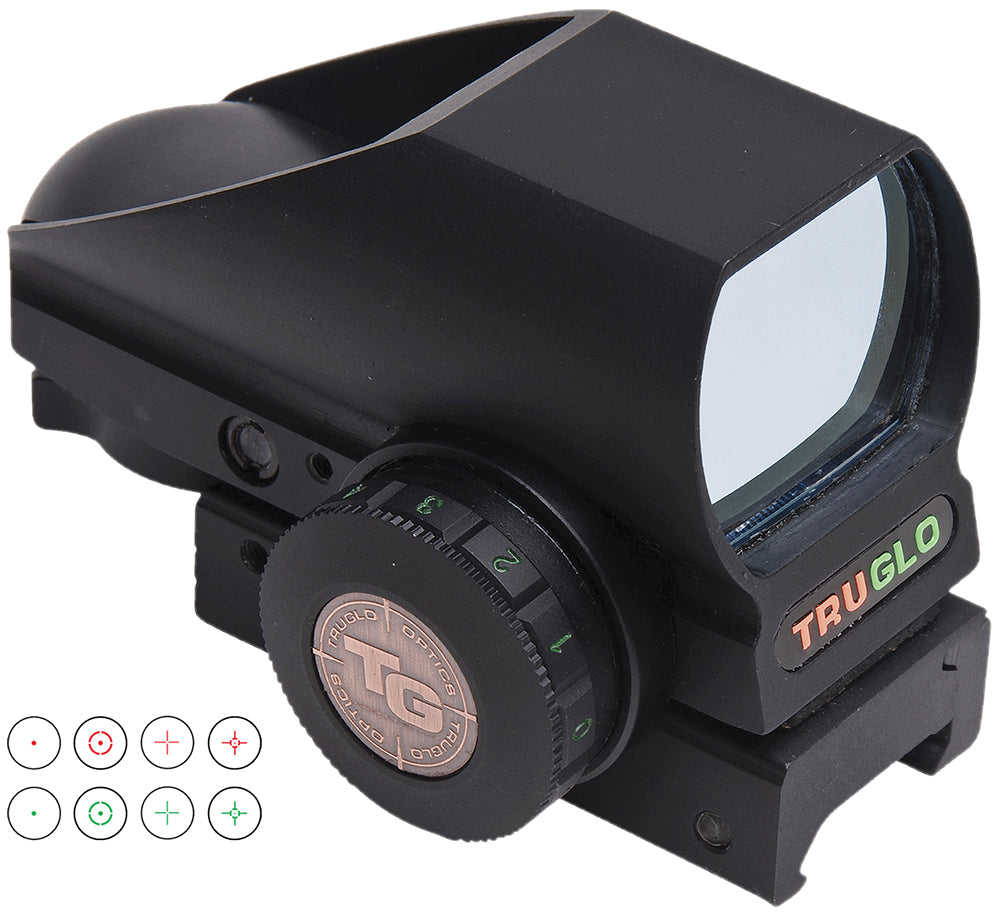 TRUGLO TRU-BRITE OPEN RD SIGHT BLACK