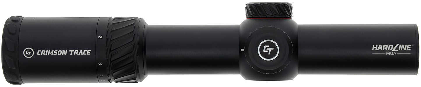 Crimson Trace 013002403 Hardline Black Anodized 1-10x 28mm 34mm Tube Illuminated CT TR1-MOA Reticle