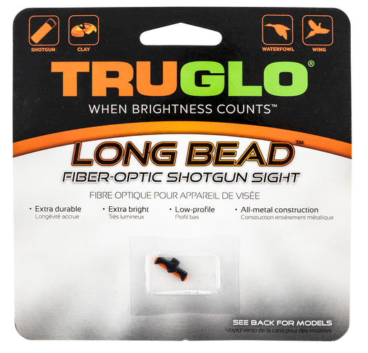 Truglo TG947CRM Long Bead Metal Beretta/Benelli/Stoeger 2000, P-350 Pump Fiber Optic Red 2.6mm