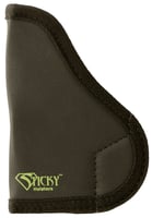 Sticky Holsters SM1NAA SM-1 IWB Size 1 Black/Green Latex Free Rubber Fits NAA Black Widow Fits 1.25-2.75" Barrel Ambidextrous