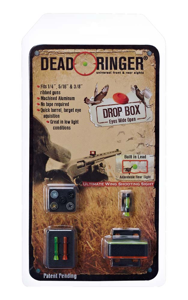 Dead Ringer DR4454 Drop Box Front & Rear Sight System