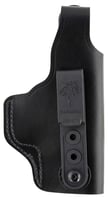 DeSantis Gunhide 033BAB6Z0 Dual Carry II IWB/OWB Black Leather Belt Clip Compatible W/Glock 19/Beretta Cougar/Sig P225 Right Hand